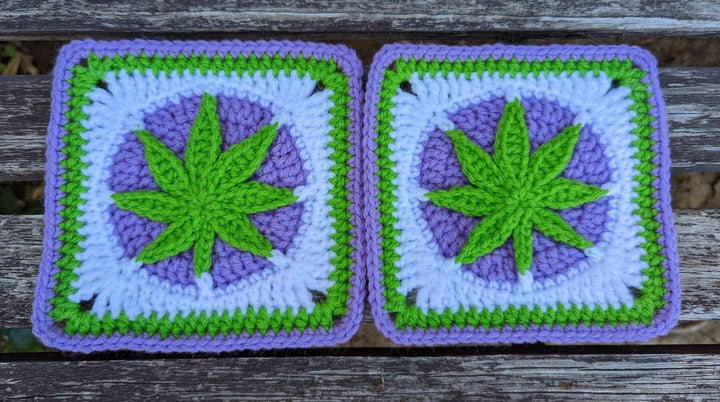 MaryJane Granny Square Crochet Pattern