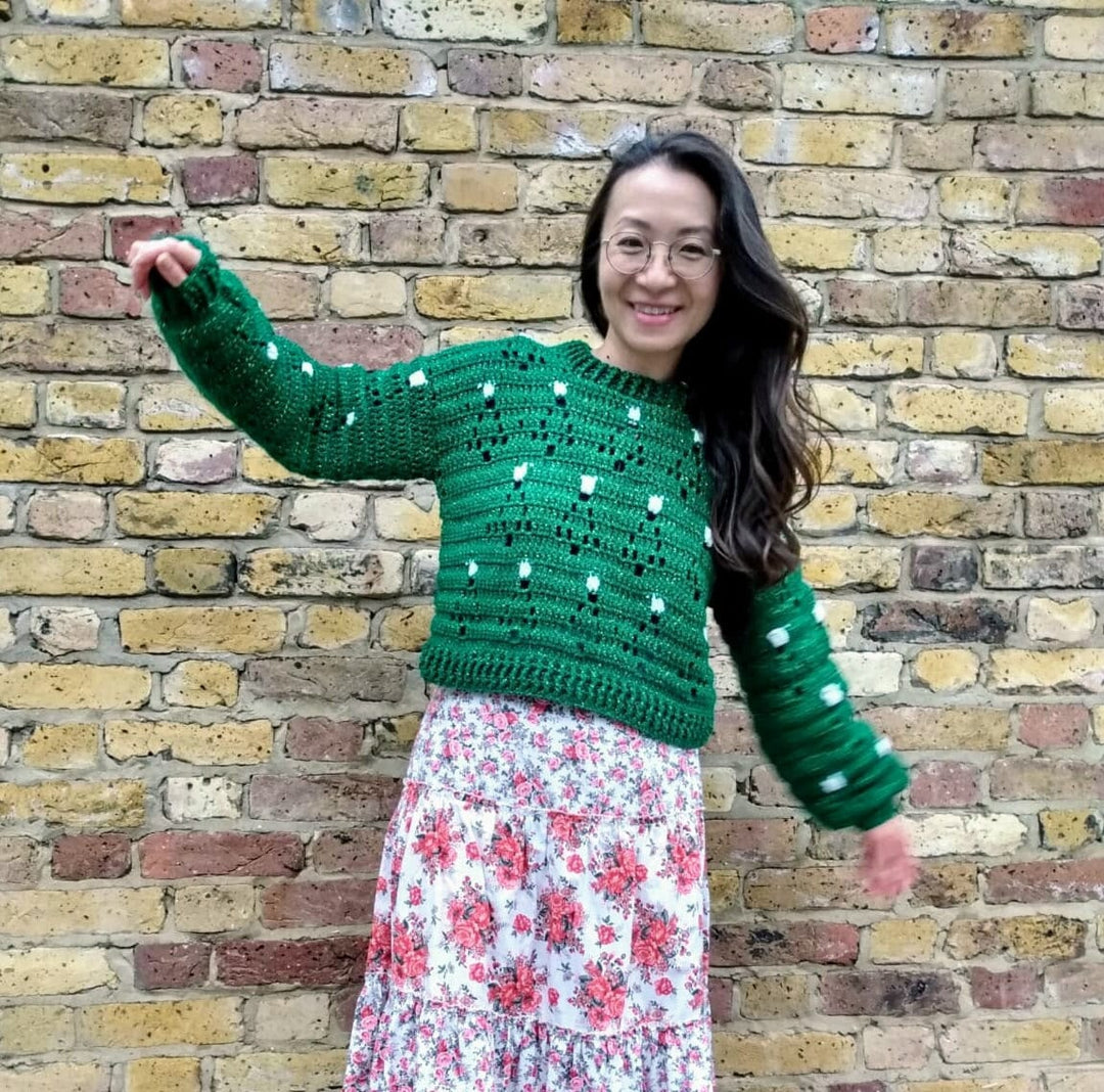 2-in-1 Festive Christmas Jumper and Cardigan Crochet Pattern