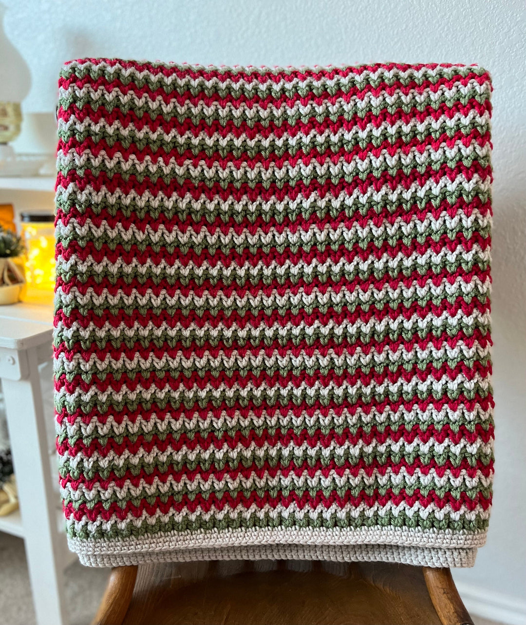 Comfort And Joy Christmas Throw Crochet Pattern