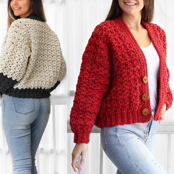 Addison Crochet Cardigan Pattern