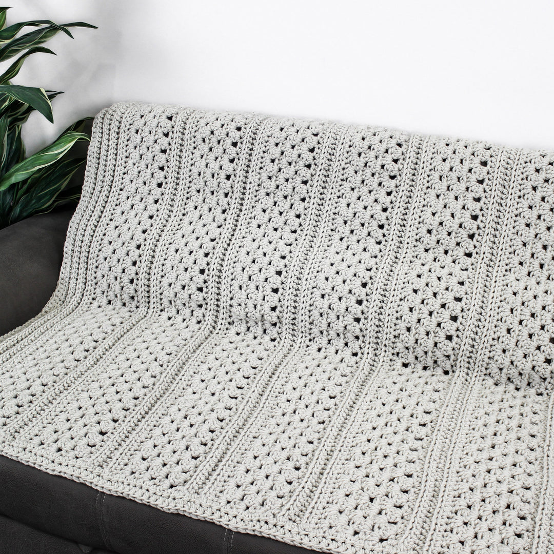Easy Vienna Textured Afghan Crochet Pattern