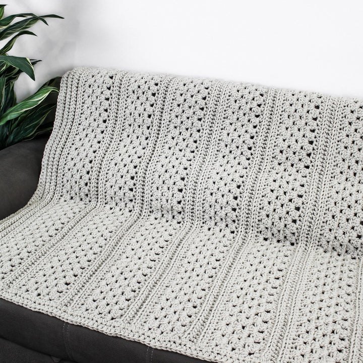 Easy Vienna Textured Afghan Crochet Pattern