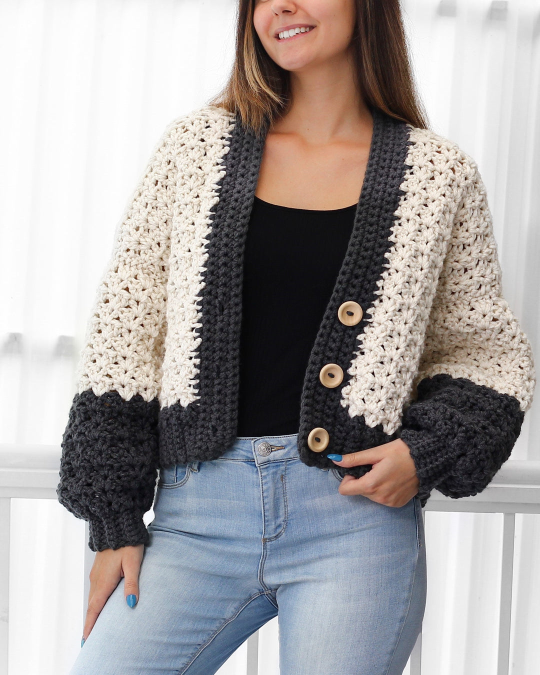 Addison Crochet Cardigan Pattern