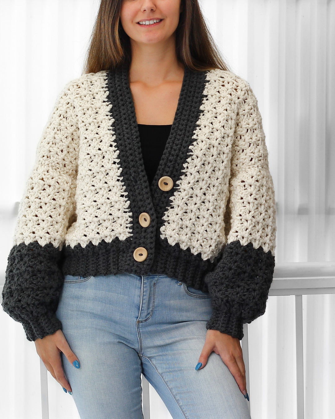 Addison Crochet Cardigan Pattern