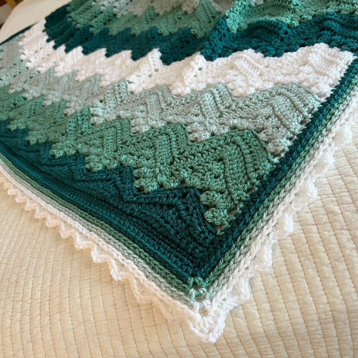 Viral Adult Full Size Blanket Crochet Pattern