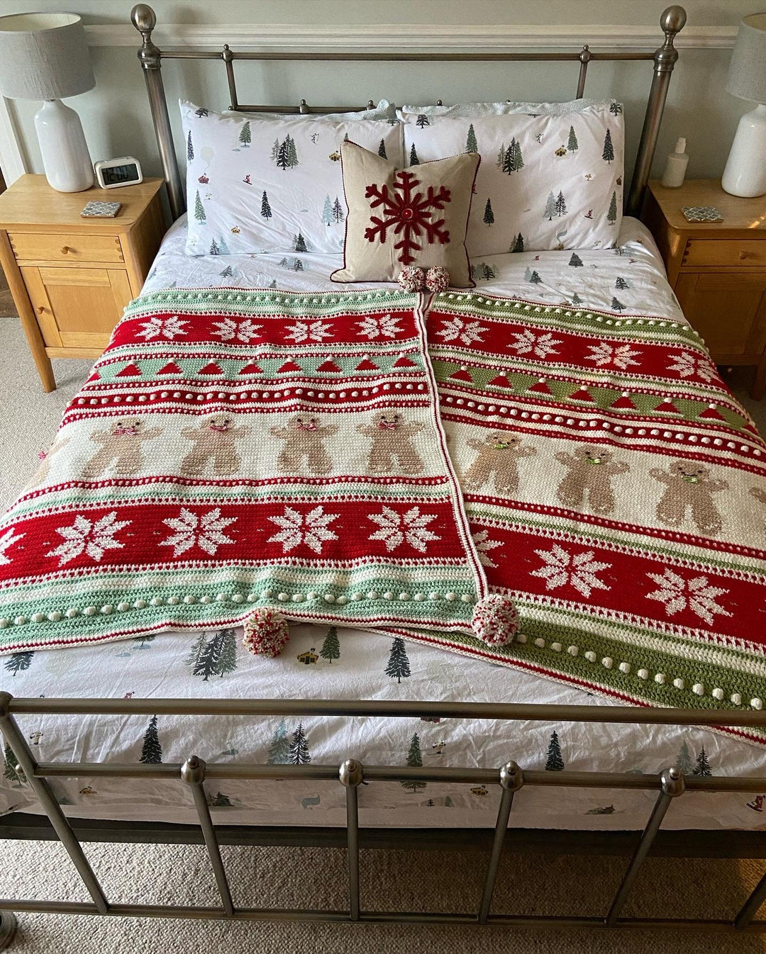 Christmas Eve Tapestry Blanket Crochet Pattern