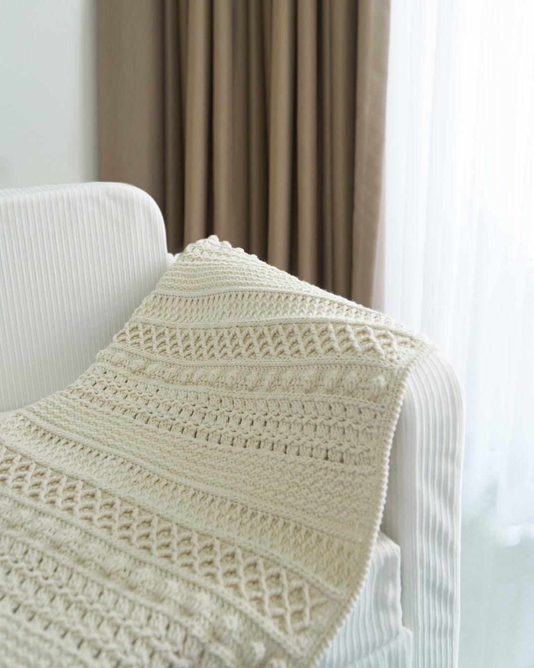 9 In 1 Modern Blanket Crochet Pattern
