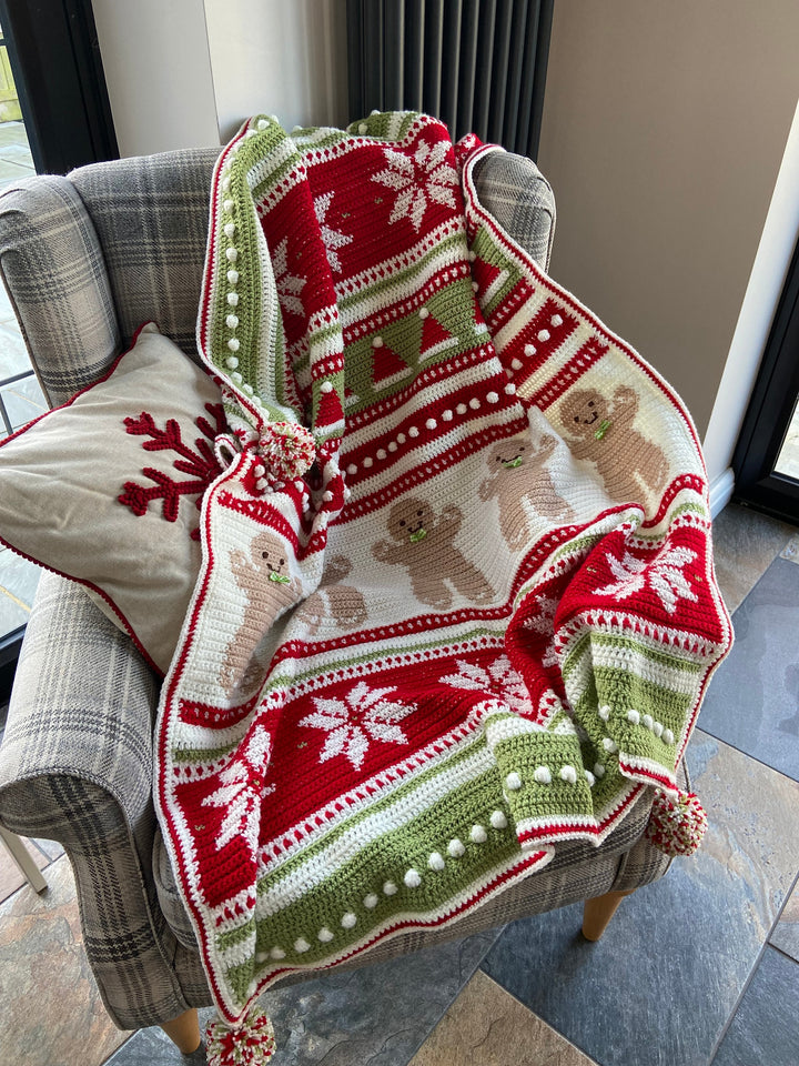 Christmas Eve Tapestry Blanket Crochet Pattern