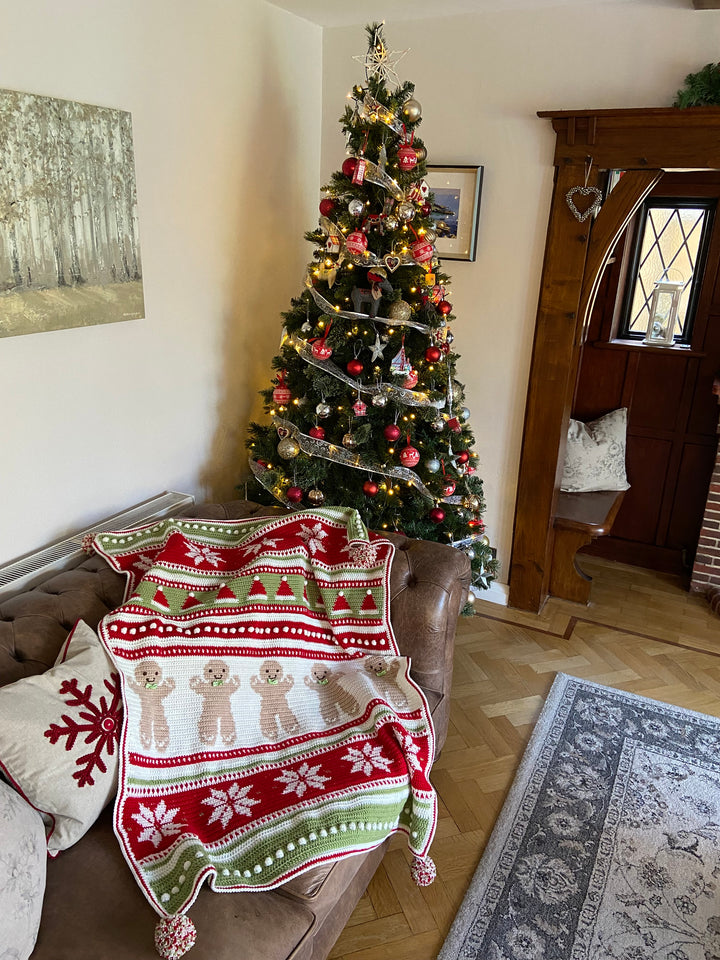 Christmas Eve Tapestry Blanket Crochet Pattern