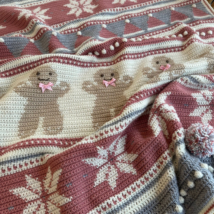Christmas Eve Tapestry Blanket Crochet Pattern