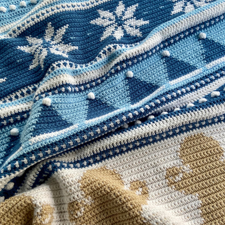 Christmas Eve Tapestry Blanket Crochet Pattern