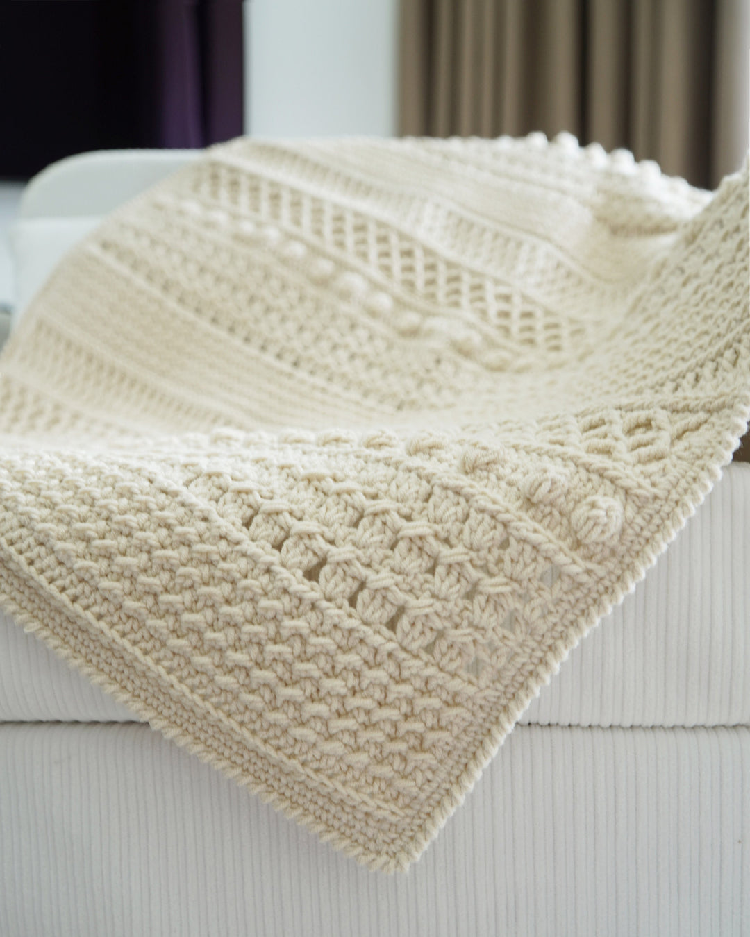9 In 1 Modern Blanket Crochet Pattern