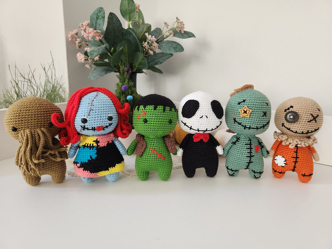 12-in-1 Halloween Amigurumi Bundle