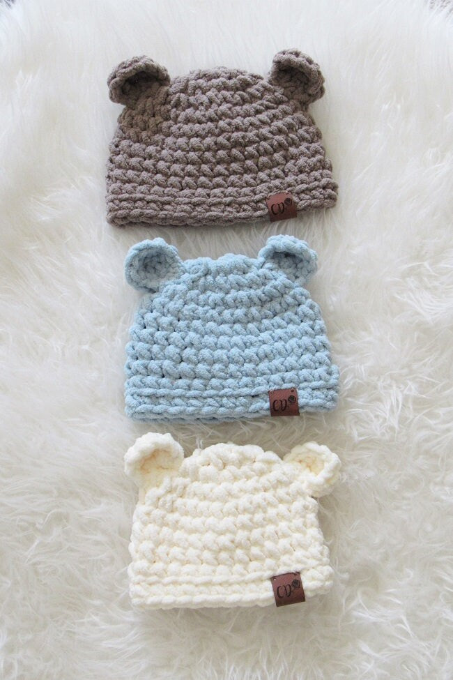 30 Minute Baby Hat Crochet Pattern
