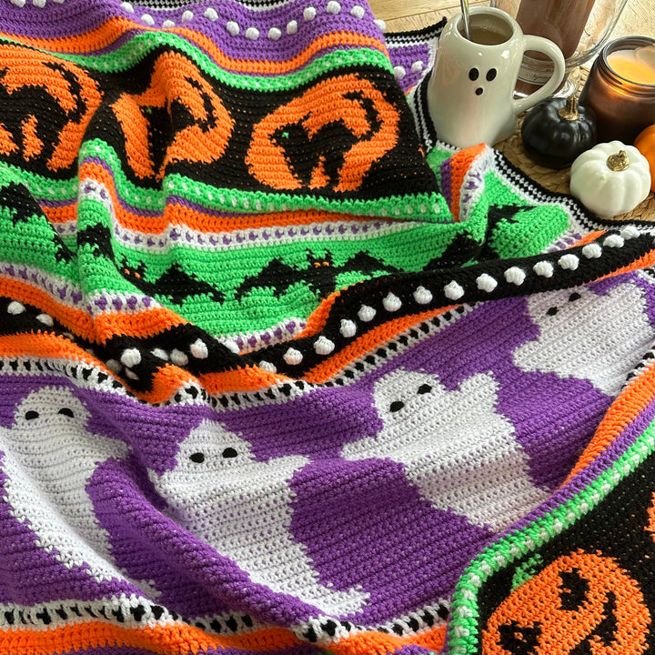 Halloween Dreams Blanket Pattern