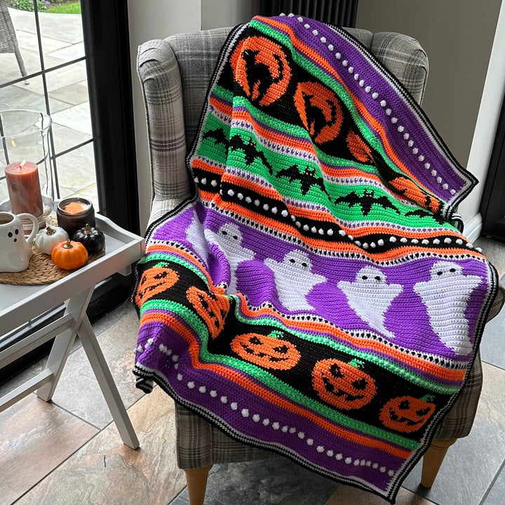 Halloween Dreams Blanket Pattern