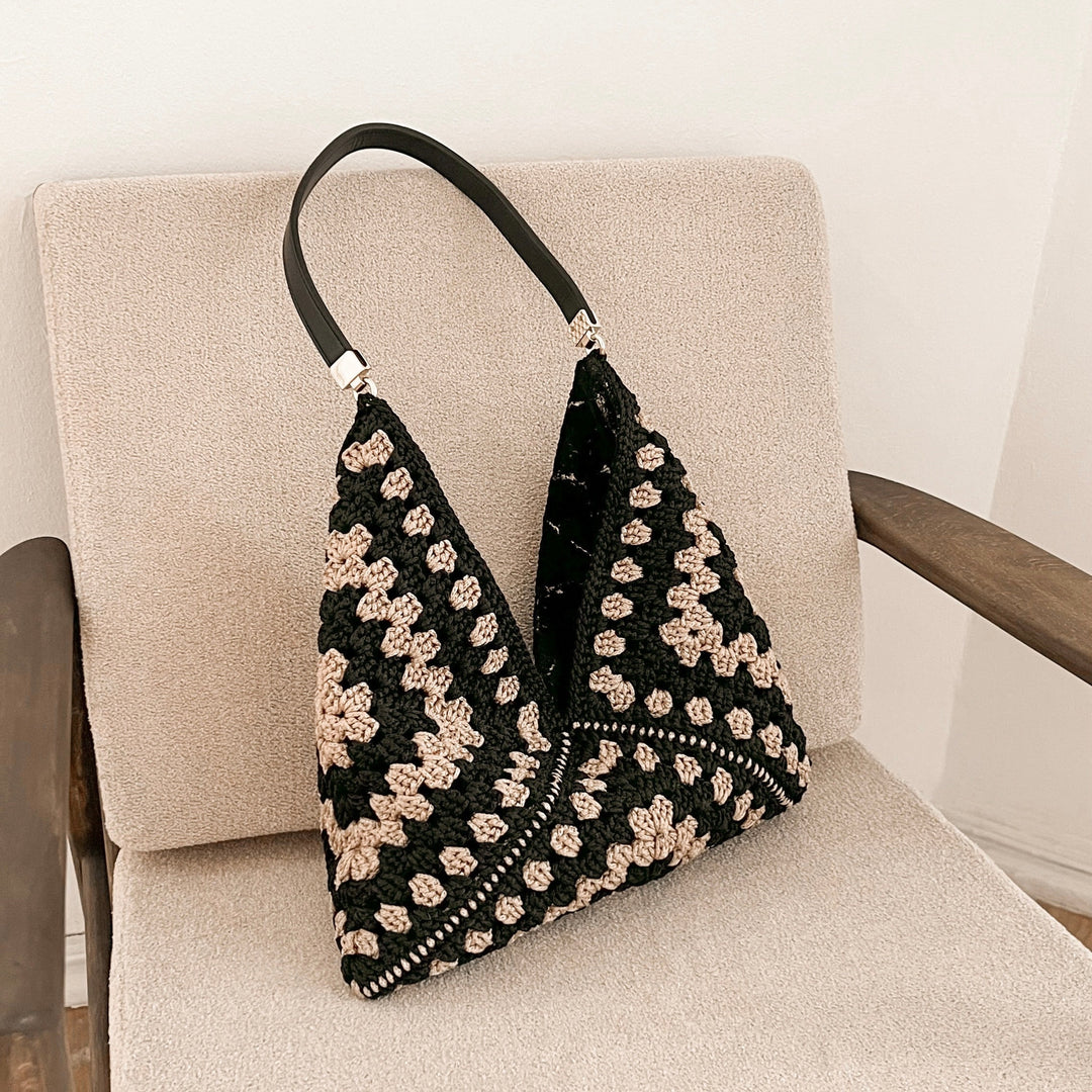 Beginner Granny Square Tote Bag Crochet Pattern