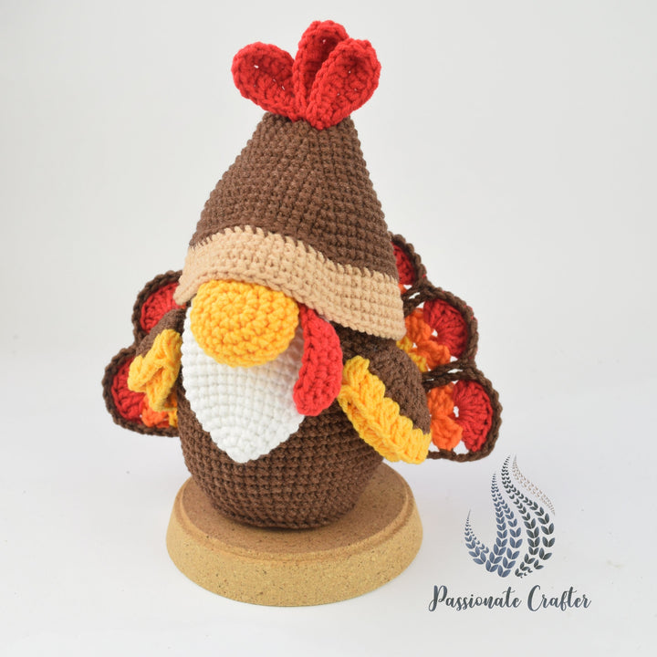 Thanksgiving Turkey Gnome Crochet Pattern
