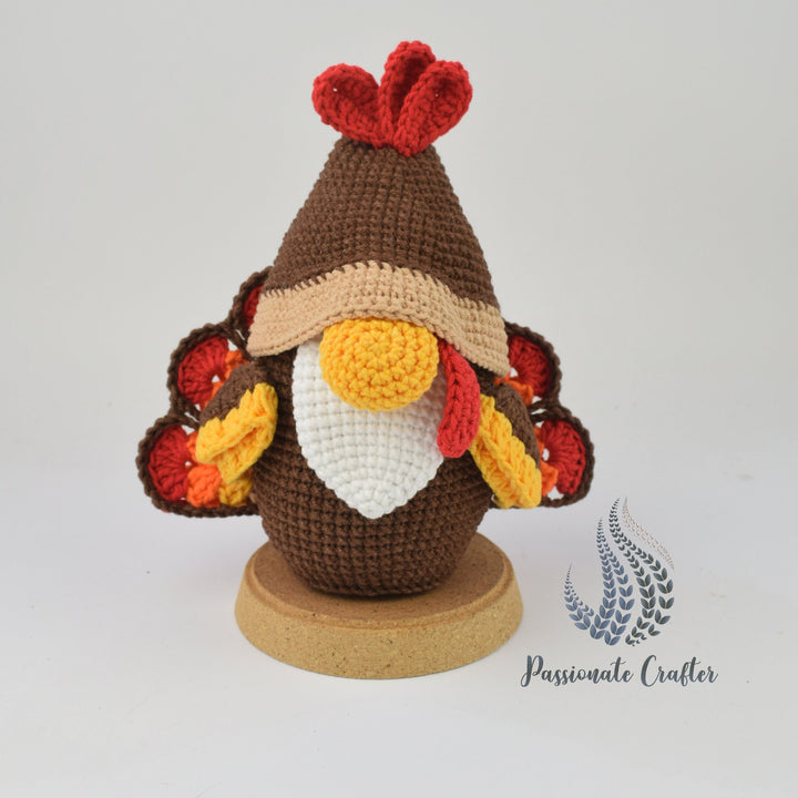 Thanksgiving Turkey Gnome Crochet Pattern