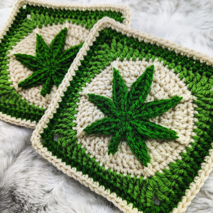 MaryJane Granny Square Crochet Pattern