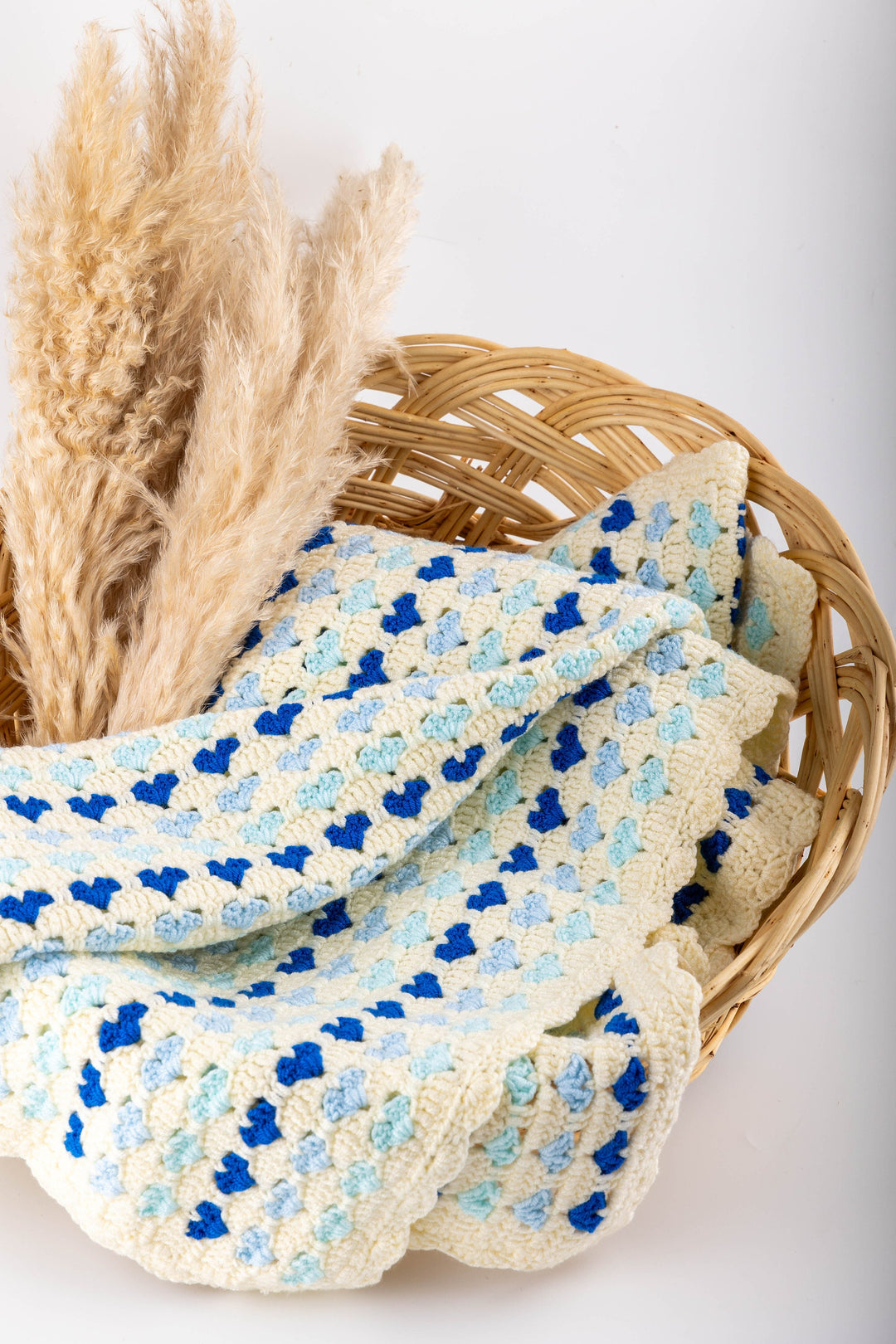 Easy Modern Video Heart Afghan Crochet Pattern