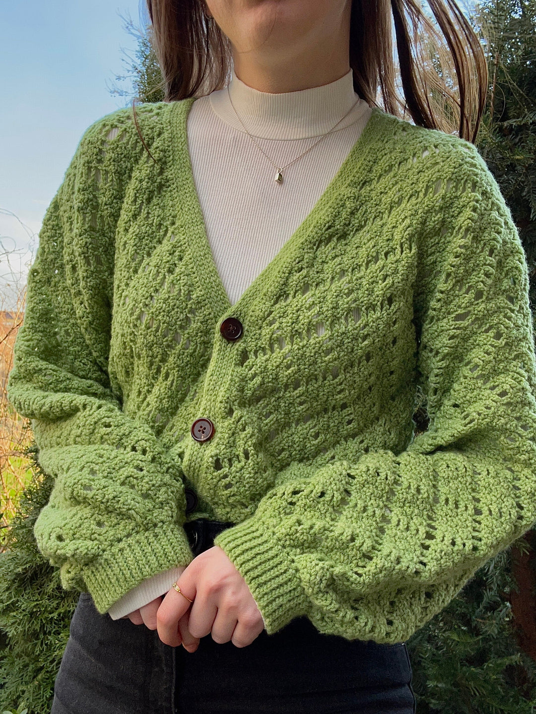 Gemma Cozy Inclusive Cardigan Crochet Pattern