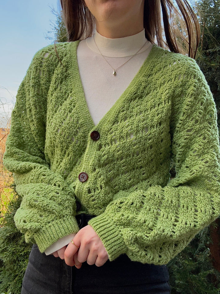 Gemma Cozy Inclusive Cardigan Crochet Pattern