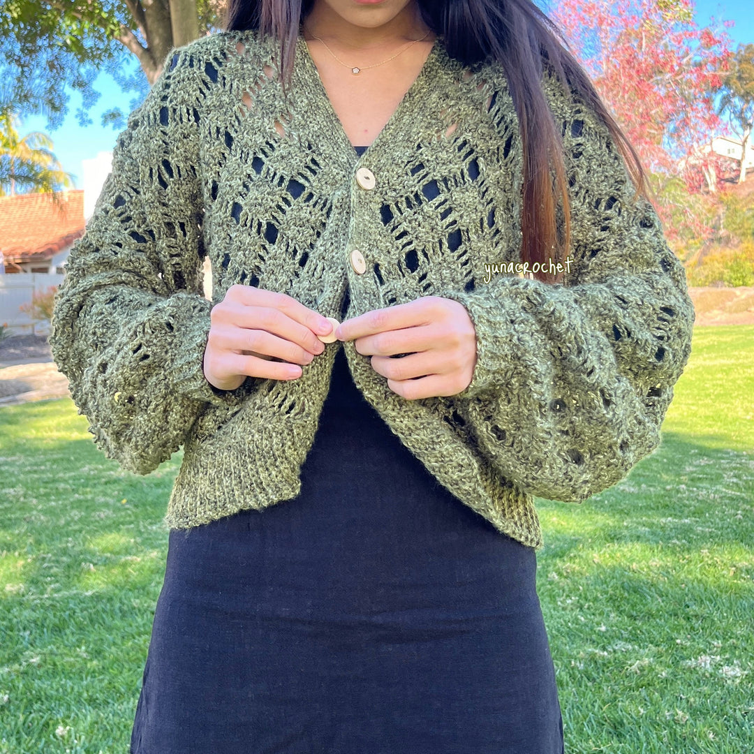 Gemma Cozy Inclusive Cardigan Crochet Pattern