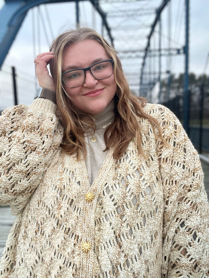 Gemma Cozy Inclusive Cardigan Crochet Pattern