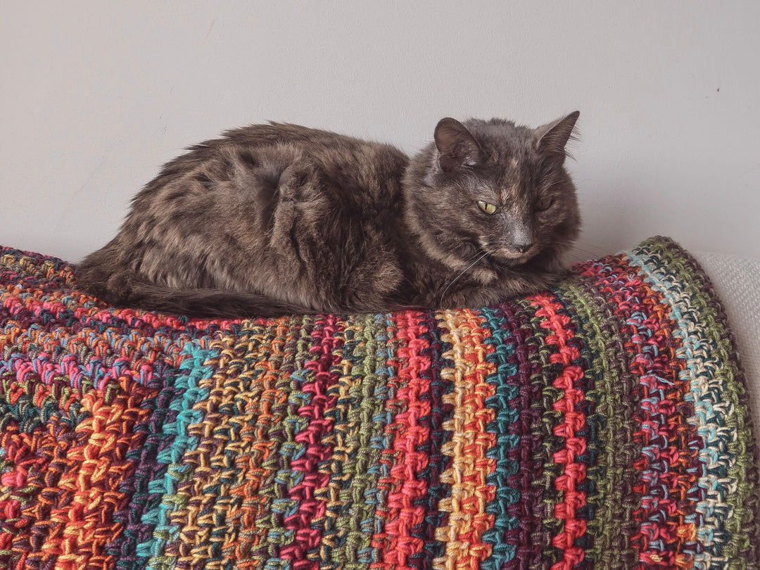 Stash Friendly Made To Measure Blanket Crochet Pattern