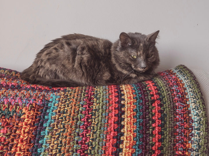 Stash Friendly Made To Measure Blanket Crochet Pattern