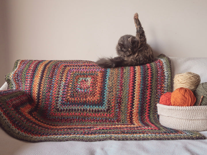 Stash Friendly Made To Measure Blanket Crochet Pattern