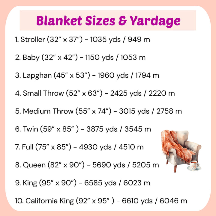 Tri Color Texture Afghan Blanket Crochet Pattern