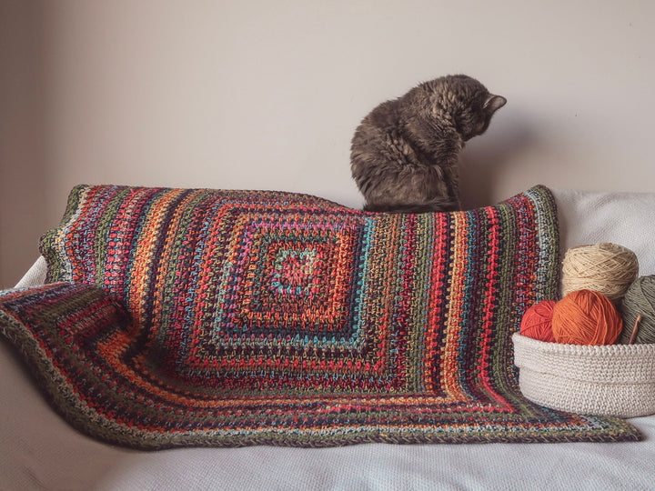Stash Friendly Made To Measure Blanket Crochet Pattern