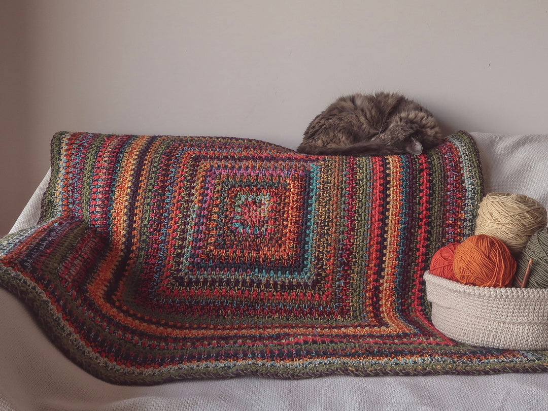 Stash Friendly Made To Measure Blanket Crochet Pattern