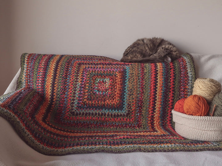 Stash Friendly Made To Measure Blanket Crochet Pattern