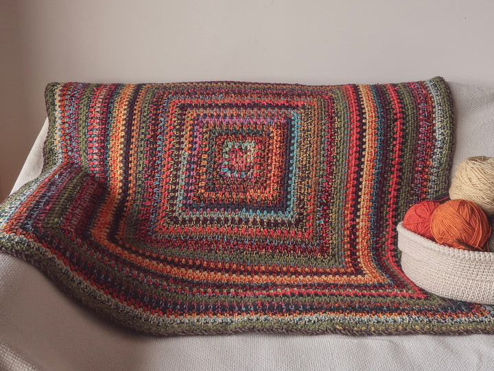 Stash Friendly Made To Measure Blanket Crochet Pattern