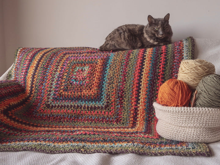 Stash Friendly Made To Measure Blanket Crochet Pattern