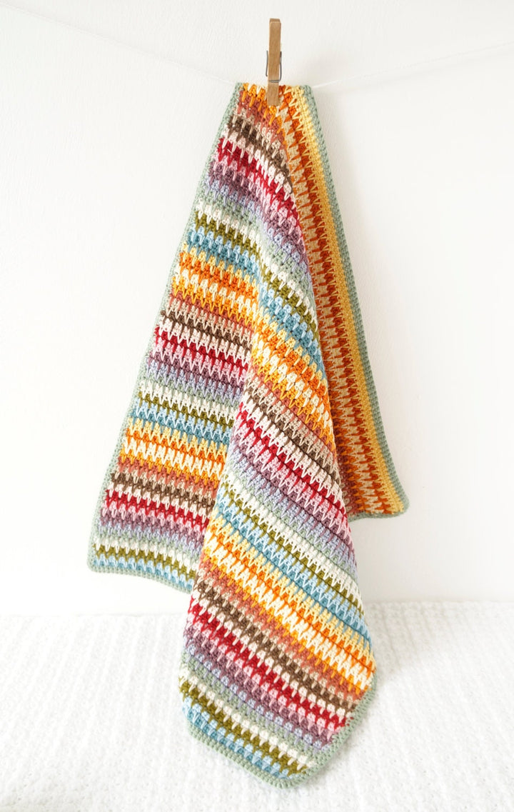 Modern Farmhouse Baby Blanket Crochet Pattern