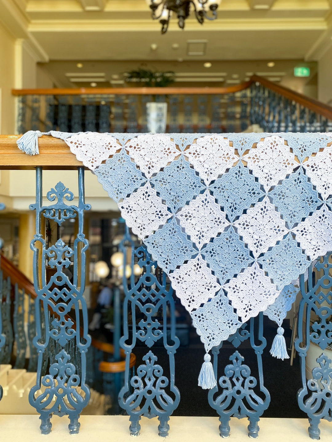 Adaptable Flower Square Blanket Crochet Pattern