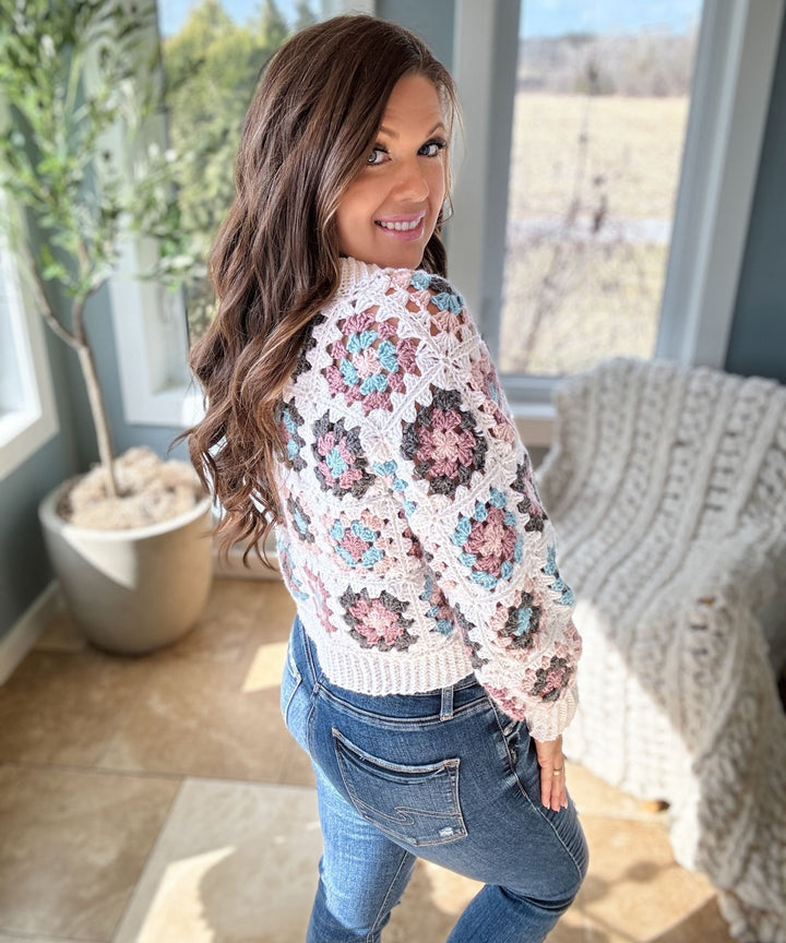 Blake Granny Square Cardigan Crochet Pattern