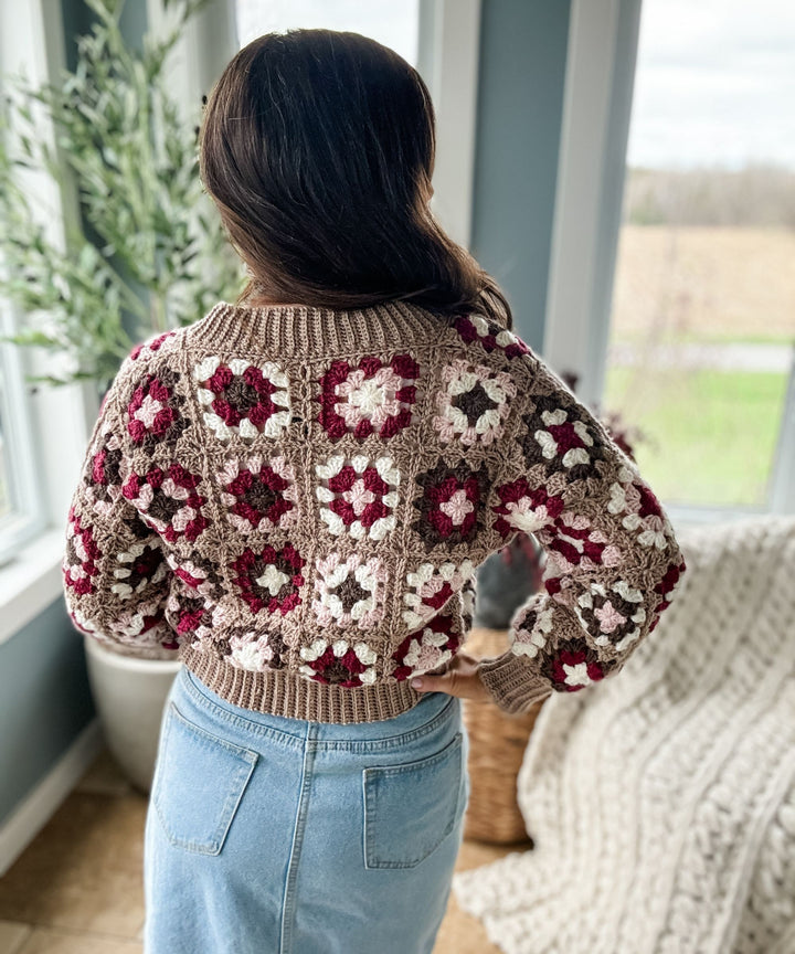 Blake Granny Square Cardigan Crochet Pattern