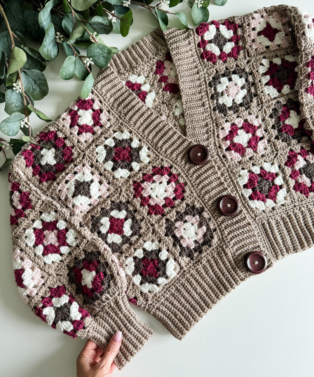 Blake Granny Square Cardigan Crochet Pattern
