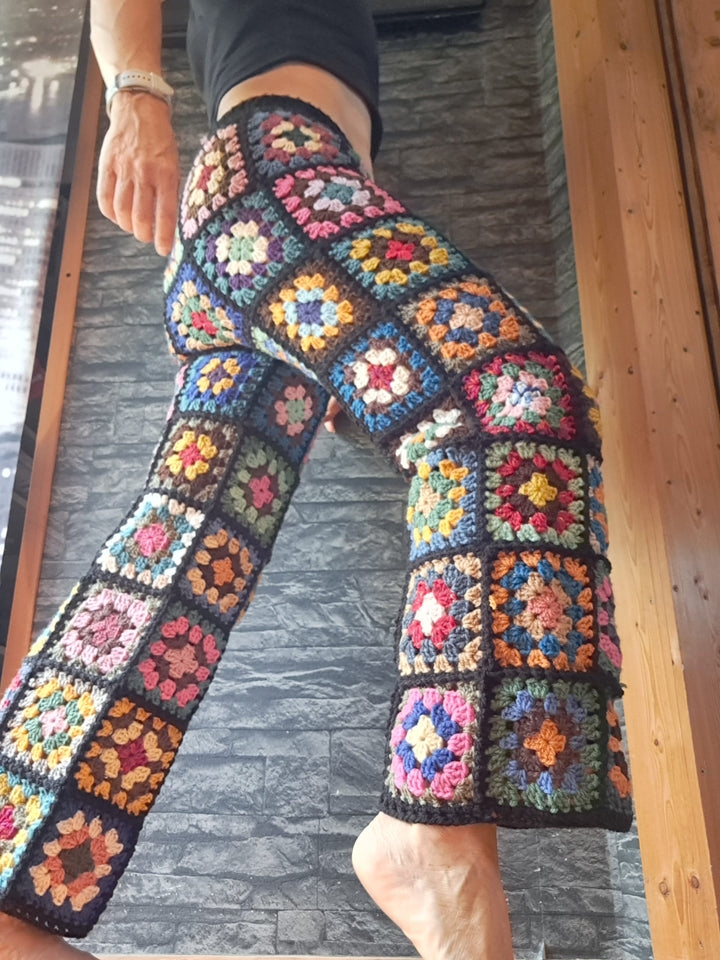 5 In 1 Granny Square Pants Crochet Pattern PDF