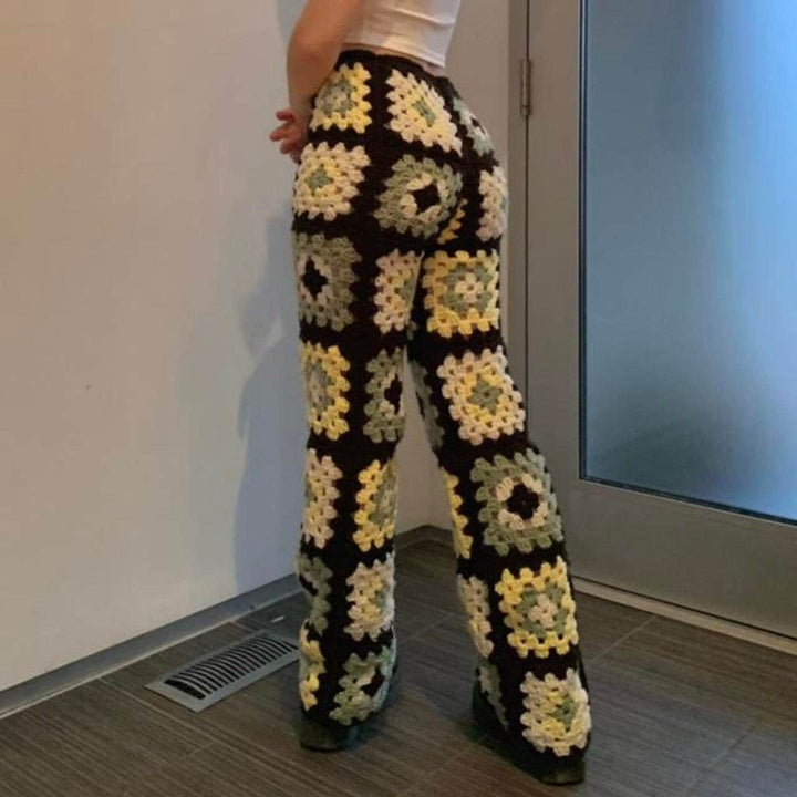 Boho Granny Square Pants Crochet Pattern For Beginners