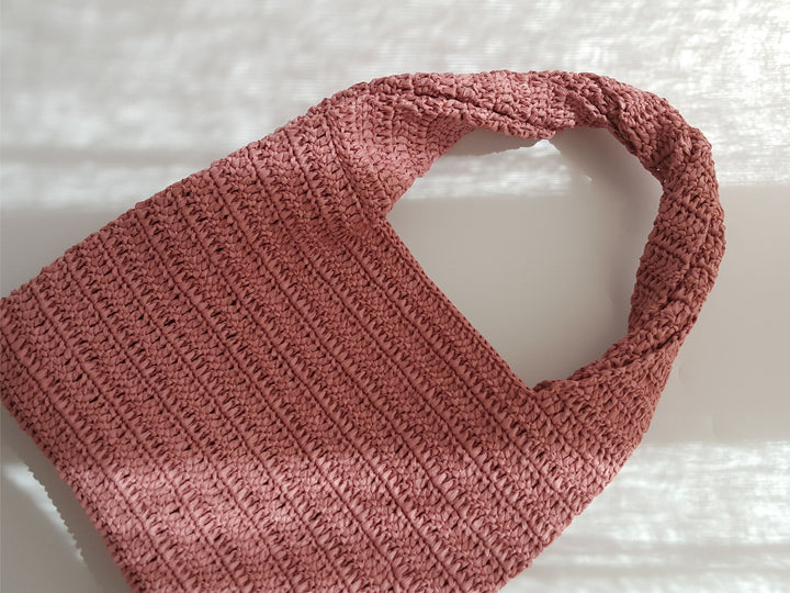 Alice Twisted Handle Hobo Bag Crochet Pattern