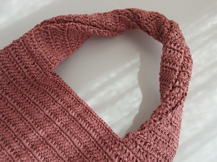 Alice Twisted Handle Hobo Bag Crochet Pattern