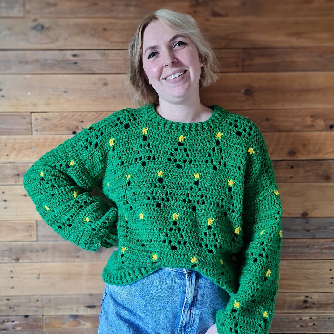 2-in-1 Festive Christmas Jumper and Cardigan Crochet Pattern