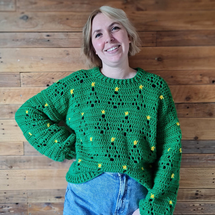 2-in-1 Festive Christmas Jumper and Cardigan Crochet Pattern