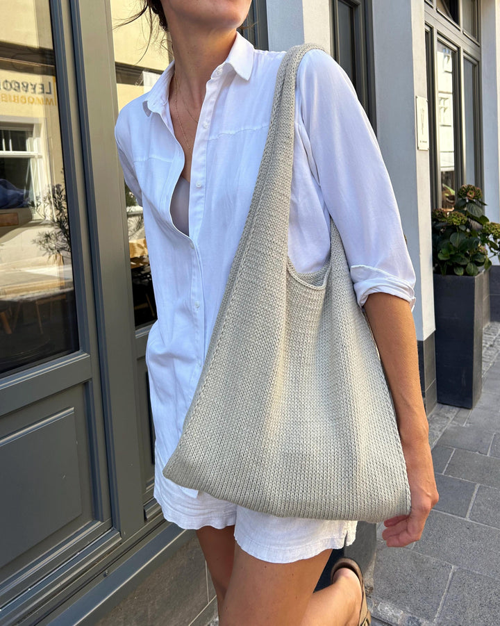 Everyday Casual Tote Bag Knitting Pattern